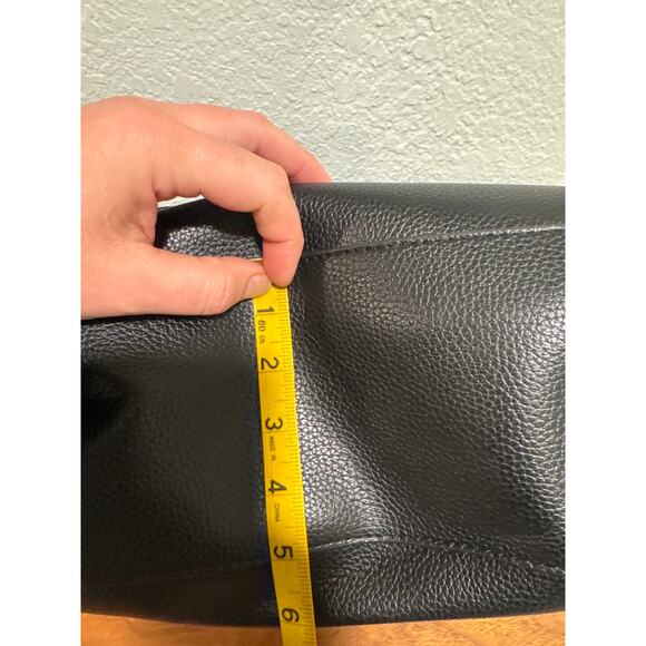 Nanette Lepore Arriss Triple Section Shoulder Bag Black - Picture 13 of 13